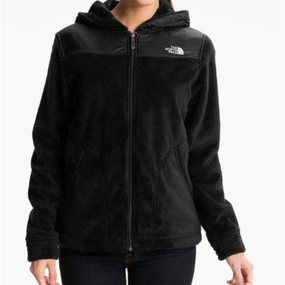 The North Face Oso Hooded Silken Fleece Full Zip Jacket Black S - Picture 16 of 16